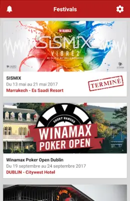 Winamax Live android App screenshot 5